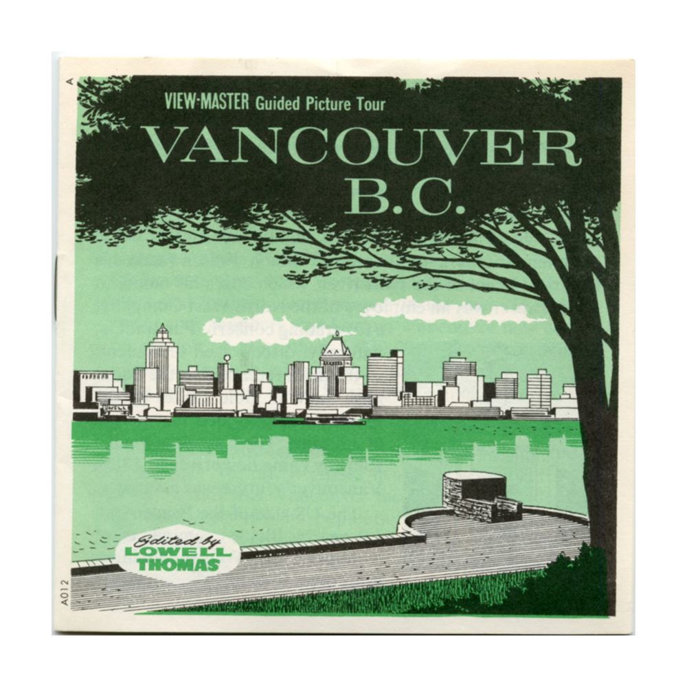 Vancouver British Columbia Canada - View-Master Vintage 3 Reel