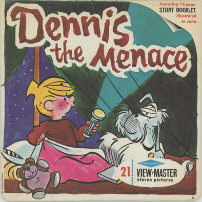 Dennis the Menace - View-Master 3 Reel Packet - 1960's - vintage - (PKT-B539-S6A) Packet 3Dstereo.com 