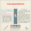 Frankenstein - Classic Tales - View Master 3 Reel Packet - (B323-G5A) Packet 3Dstereo 