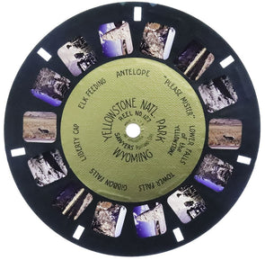Yellowstone Nat'l Park - View-Master Gold Center Reel - vintage - (GC-127c) Reels 3dstereo 