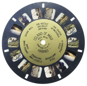 Island of Maui, Hawaii - View-Master Gold Center Reel - vintage - (GC-67c) Reels 3dstereo 