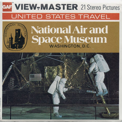 4 ANDREW - National Air and Space Museum - View Master 3 Reel Packet - vintage - H13-G5 Packet 3dstereo 
