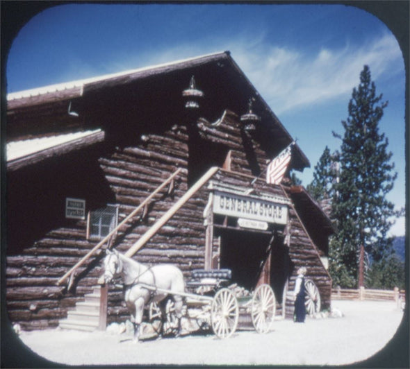 Ponderosa Ranch - Home of Bonanza TV - View-Master Special On-Location Reel - 1977 - vintage - H503 Reels 3dstereo 