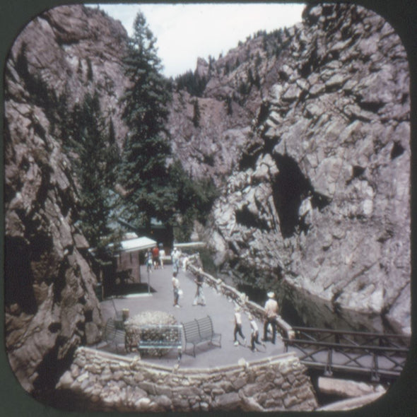 Seven Falls - Cheyenne Canyons - View-Master Special On-Location Reel - vintage - 241 Reels 3dstereo 