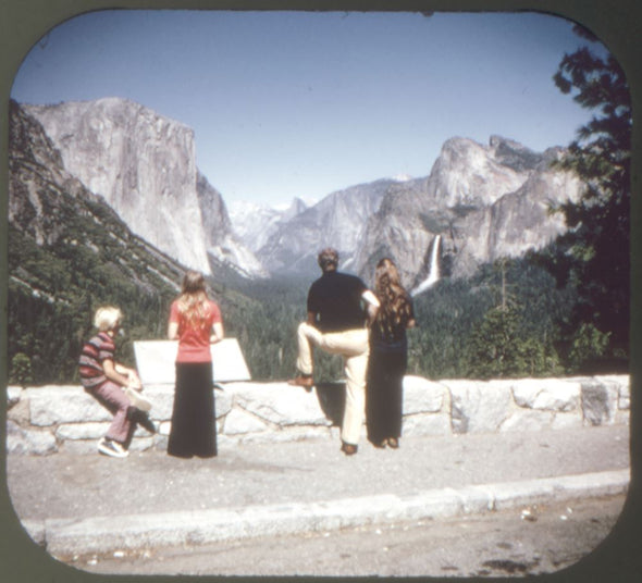 Yosemite National Park No. Two - View-Master 3 Reel Packet 1970 views - vintage - A163-G3A Packet 3dstereo 