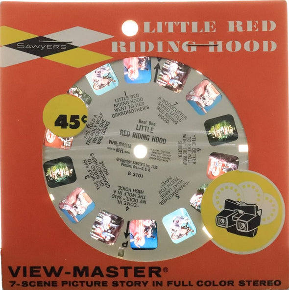 ANDREW - Little Red Riding Hood - View-Master Singel Reel - 1959 3dstereo 