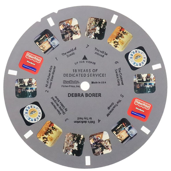 4 ANDREW - View-Master -Debra Borer Retirement Surprise Party Insider Reel - 50 produced Reels 3dstereo 