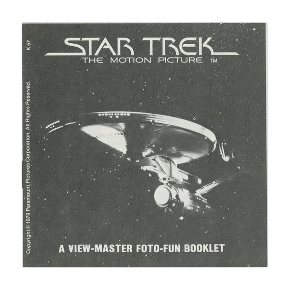 Star Trek - The Motion Picture - View-Master 3 Reel Packet - 1970s - vintage - K57-G6 Packet 3Dstereo 