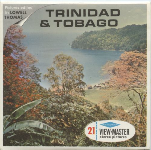 View-Master 3 Reel Packet - Trinidad and Tobago - 1960s views - vintage - (B031-S6A)