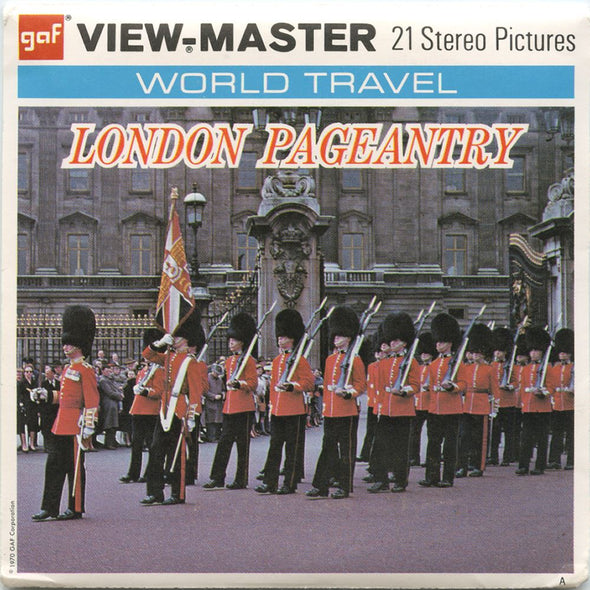 View-Master - London Pageantry - 3 Reel Packet