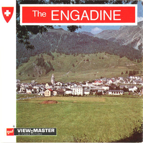 Engadine - Switzerland - View-Master 3 Reel Packet - 1970s views - vintage - C128-BG4 Packet 3Dstereo 