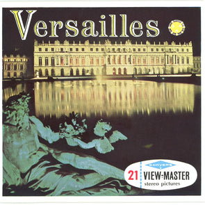 Versailles - France - View-Master 3 Reel Packet - 1960s views - vintage - C174E-BS6 Packet 3Dstereo 