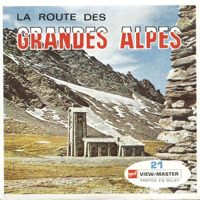 4 ANDREW - La Route Des Grandes Alpes - View-Master 3 Reel Packet - views - vintage - C213F-BG1 Packet 3dstereo 