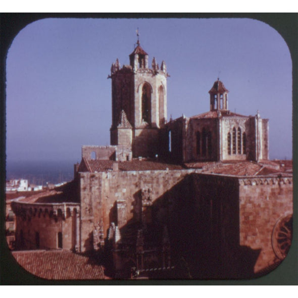 Costa Dorada - Spain - View-Master 3 Reel Packet - 1970s views - vintage - C256-BG5 Packet 3Dstereo 