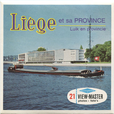 Liège et sa Province - Belgium - View-Master 3 Reel Packet - 1960s views - vintage - C364FN-BS6 Packet 3dstereo 