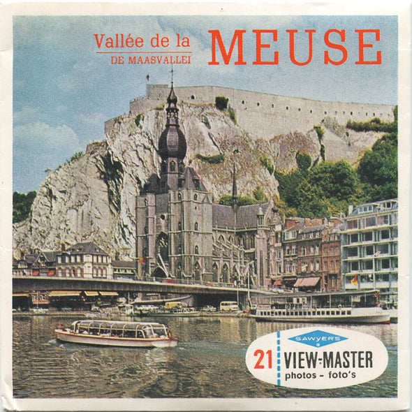 Vallée de la Meuse - Belgium - View-Master 3 Reel Packet - 1960s views - vintage - C365F-N-BS6 Packet 3dstereo 