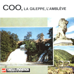 4 ANDREW - Coo la Gileppe L'ambléve - View-Master 3 Reel Packet - views - vintage - C376-BG5 Packet 3dstereo 