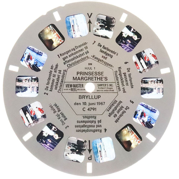 ANDREW - Romantische Strasse - View-Master 3 Reel Packet - 1960s views - vintage - C424-BS6 Packet 3dstereo 