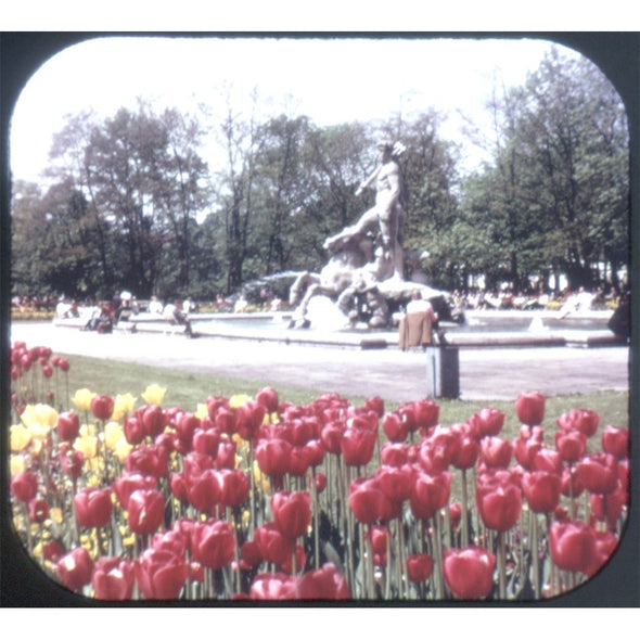 3 ANDREW - München Olympia Stadt - Munich Olympic City - View-Master 3 Reel Packet - vintage - C437-BG3 Packet 3dstereo 
