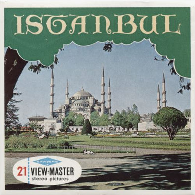 DALIA - Istanbul - View-Master 3 Reel Packet - 1960s views - vintage - (zur Kleinsmiede) - (C806-BS6E) Packet 3dstereo 