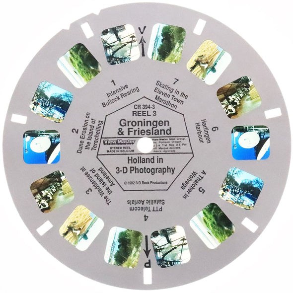 Holland in 3D Photography - View-Master 12 Commercial Reel Set - Expo '92 Sevilla - 1992 - vintage - CR394 Reels 3dstereo 