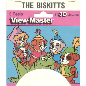 Biskitts - View-Master 3 Reel Set on Card - 1984 - vintage - 1041 VBP 3dstereo 