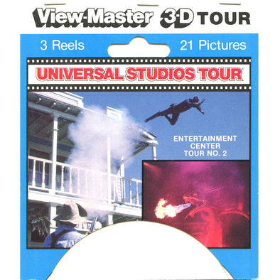 Universal Studios Hollywood Frankenstein No.2 - View-Master 3 Reel Set - 1980s - vintage - 5345 VBP 3dstereo 
