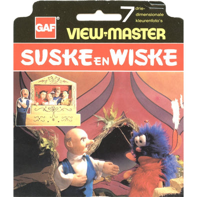 Suske en Wiske - View-Master Single Reel on Card - vintage - BD157-5 VBP 3dstereo 