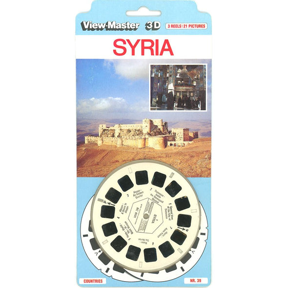 3 ANDREW - Syria - View-Master 3 Reel Set on Card - 1982 - vintage - C810-123EM VBP 3dstereo 
