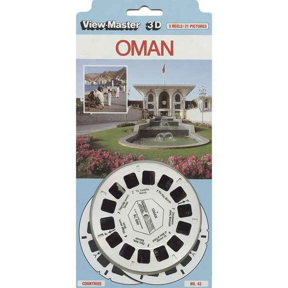 3 ANDREW - Oman - View-Master 3 Reel Set on Card - 1986 - vintage - C839-EM VBP 3dstereo 