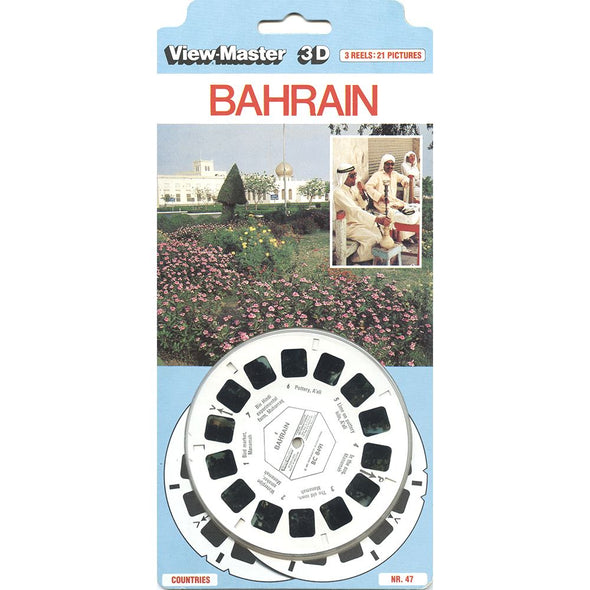 3 ANDREW - Bahrain - View-Master 3 Reel Set on Card - 1982 - vintage - C849-EM VBP 3dstereo 