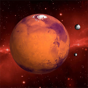 Mars - 3D Lenticular Postcard Greeting Card - Maxi Postcard 3dstereo 