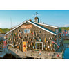 New England lobster shack - 3D Action Lenticular Postcard Greeting Card Postcard 3dstereo 
