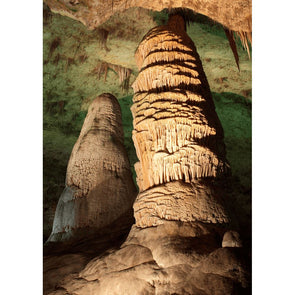 Hall of Giants, Carlsbad Caverns - 3D Lenticular Postcard Greeting Card Postcard 3dstereo 