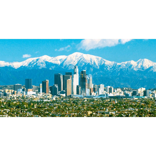 Los Angeles Skyline - 3D Lenticular Postcard Greeting Card - Oversize Postcard 3dstereo 