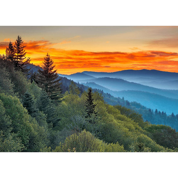 Appalachian Mountains - 3D Action Lenticular Postcard Greeting Card Postcard 3dstereo 