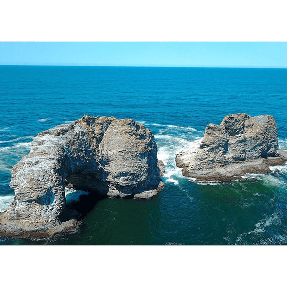 Twin Rocks near Rockaway Beach - 3D Action Lenticular Postcard Greeting Card Postcard 3dstereo 