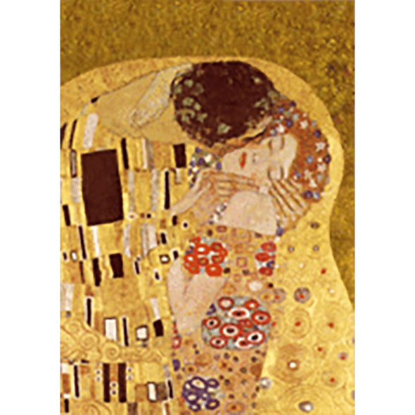 Gustav Klimt - The Kiss - 3D Lenticular Postcard Greeting Card 3dstereo 