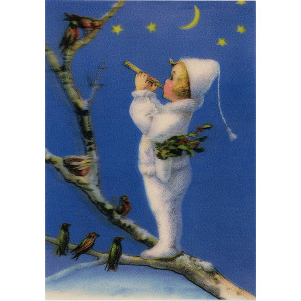 Victorian Pixie Charmer -3D Lenticular Postcard Greeting Card 3dstereo 