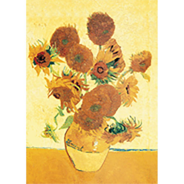 Vincent Van Gogh - Sunflowers -3D Lenticular Postcard Greeting Card 3dstereo 