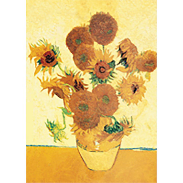 Vincent Van Gogh - Sunflowers -3D Lenticular Postcard Greeting Card 3dstereo 