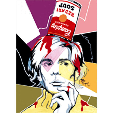 Juan Carlos Espejo - Andy Warhol - 3D Lenticular Postcard Greeting Card 3dstereo 