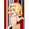 Juan Carlos Espejo - Marilyn Monroe- 3D Lenticular Postcard Greeting Card 3dstereo 