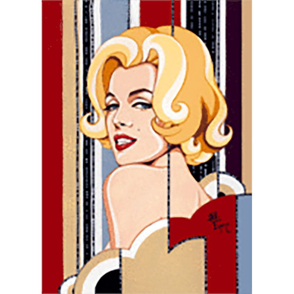 Juan Carlos Espejo - Marilyn Monroe- 3D Lenticular Postcard Greeting Card 3dstereo 