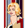 Juan Carlos Espejo - Marilyn Monroe- 3D Lenticular Postcard Greeting Card 3dstereo 