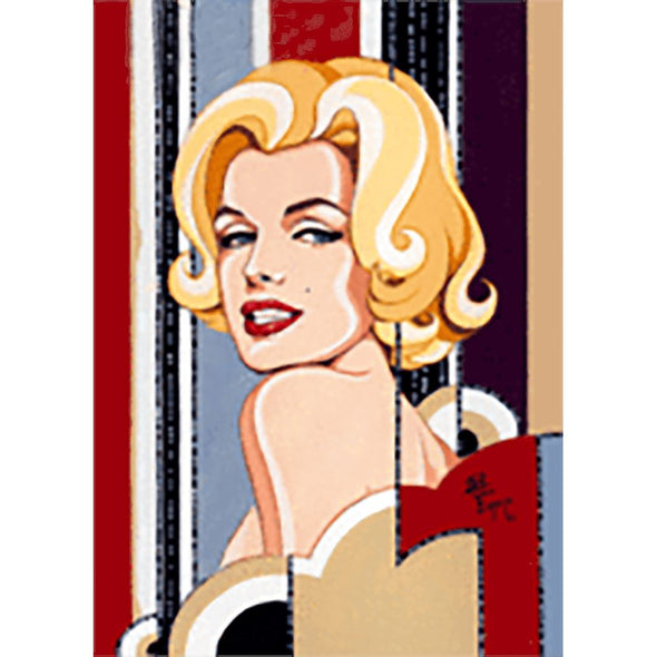 Juan Carlos Espejo - Marilyn Monroe- 3D Lenticular Postcard Greeting Card 3dstereo 