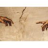 Michelangelo - The Hands of God and Adam - 3D Lenticular Postcard Greeting Card 3dstereo 