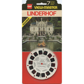  View-Master Single Reel Blister Pack - Souvenir -Linderhof - GAF - New - VBP 