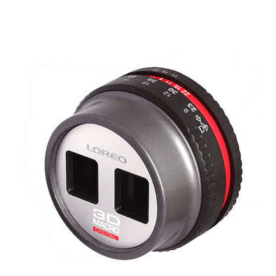 Macro Stereo Lens for CANON 3/4 Frame SLR Cameras 3dstereo 