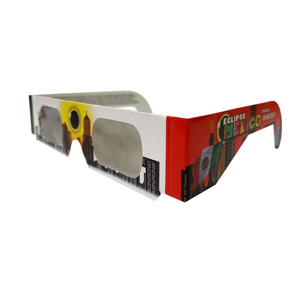 Solar Eclipse Glasses - ISO Certified - Cardboard ('Mexican') - NEW 3dstereo 